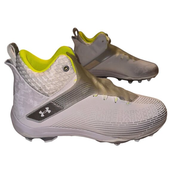 Mens Football Cleats Size 10.5 Under Armour Highlight Hammer MC Performance New - Picture 1 of 10